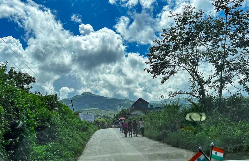 The Road To Sangshak