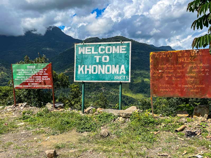 The Road to Khonoma