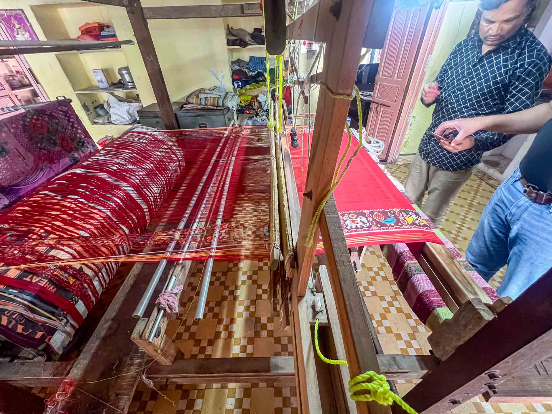 Patola Saree Weaving